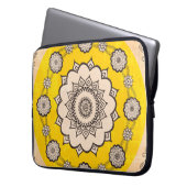 Mandala Ornamental: Ethnic Style Design. Laptopschutzhülle (Vorderseite Links)