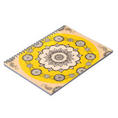 Mandala Ornamental: Ethnic Style Design. Notizblock (Linke Seite)