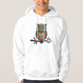 Mandala Owl Hoodie