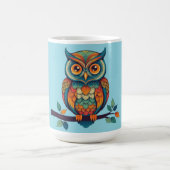 Mandala Owl Kaffeetasse (Mittel)