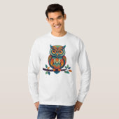 Mandala Owl T-Shirt (Vorne ganz)