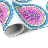 Mandala-Packpapier Geschenkpapier (Rolleneckpunkt)