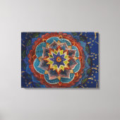 Mandala Painting Canvas Print Leinwanddruck (Vorderseite)