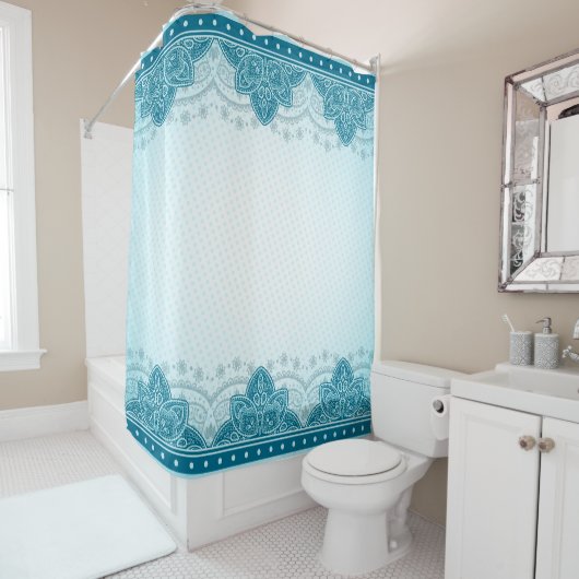 Mandala paisley duschvorhang (Beispiel)