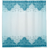 Mandala paisley duschvorhang (Vorderseite)