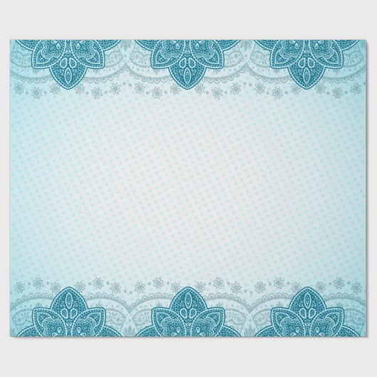 Mandala paisley geschenkpapier (Flach)