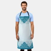Mandala paisley schürze (Getragen)