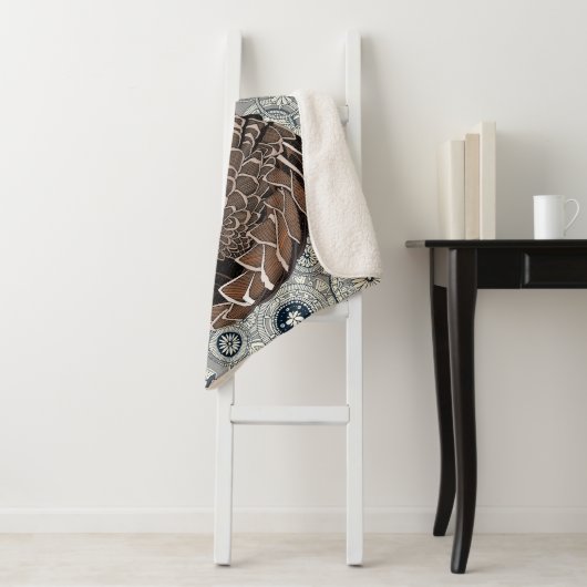 Mandala-Pangolin Sherpadecke (Beispiel)