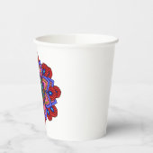 Mandala paper cup pappbecher (Links)