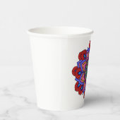 Mandala paper cup pappbecher (Rechts)