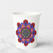Mandala paper cup pappbecher (Vorderseite)
