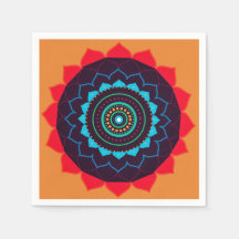 Mandala Paper Napkin