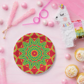 Mandala Papierplatte Pappteller (Party)