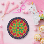 Mandala Papierplatte Pappteller (Party)