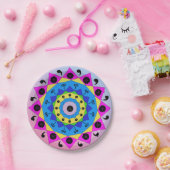 Mandala Papierplatte Pappteller (Party)