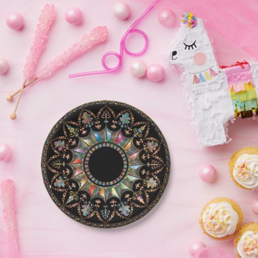 Mandala Pappteller (Party)