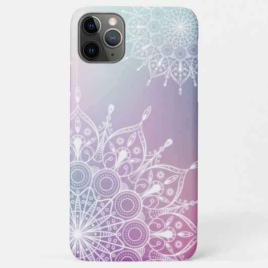Mandala pastel Case-Mate iPhone hülle (Rückseite)