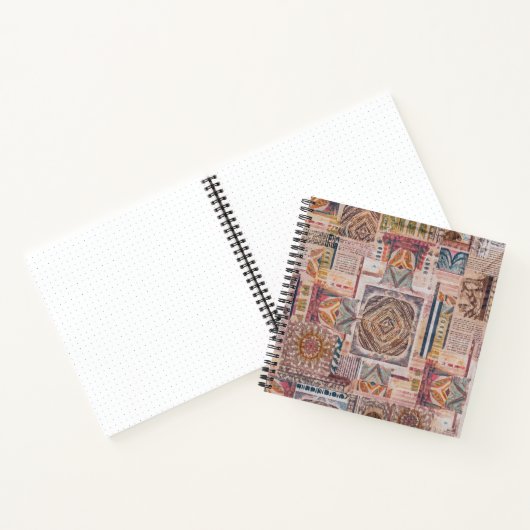 Mandala Patchwork Notebook Notizblock (Innenseite)