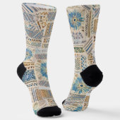 Mandala Patchwork Socks Socken (Gewinkelt)