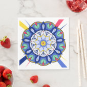 Mandala Pattern 01 Napkin Serviette (Beispiel)