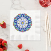 Mandala Pattern 01 Napkin Serviette (Beispiel)