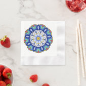 Mandala Pattern 01 Napkin Serviette (Beispiel)