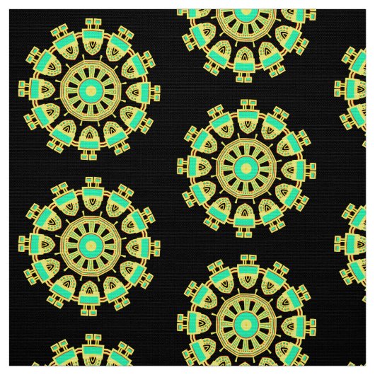 Mandala Pattern 110714(01) Stoff (Muster)
