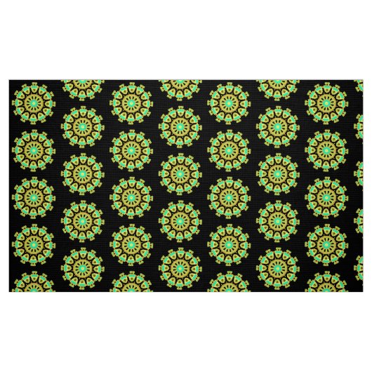 Mandala Pattern 110714(01) Stoff (Fat Quarter (45,7 x 55,9 cm))