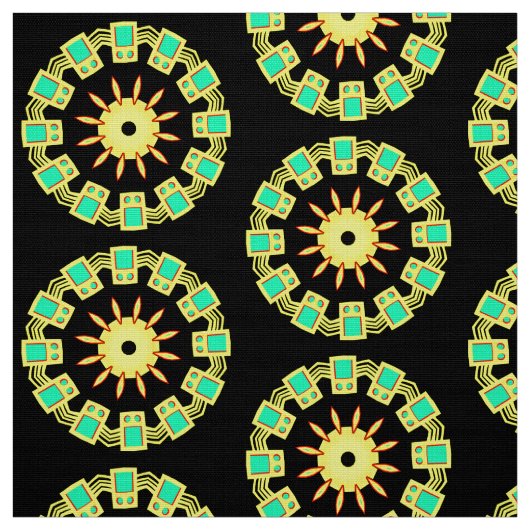Mandala Pattern 110714(03) Stoff (Muster)