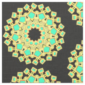 Mandala Pattern 110714(06) Stoff (Nahaufnahme)