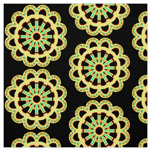 Mandala Pattern 110714(09) Stoff (Muster)