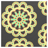 Mandala Pattern 110714(09) Stoff (Nahaufnahme)