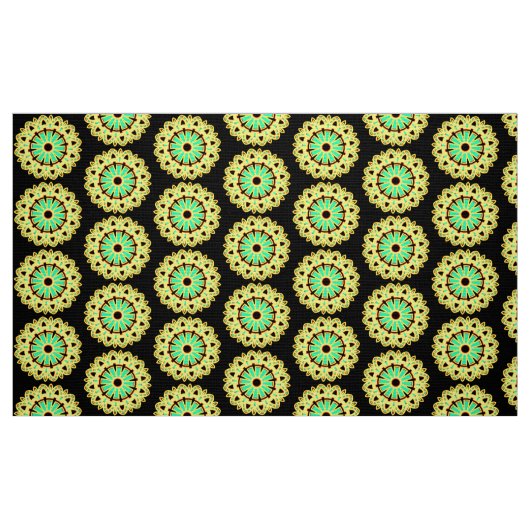 Mandala Pattern 110714(2010) Stoff (Fat Quarter (45,7 x 55,9 cm))