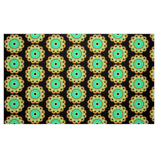 Mandala Pattern 110714(2011) Stoff (Fat Quarter (45,7 x 55,9 cm))