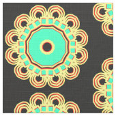 Mandala Pattern 110714(2011) Stoff (Nahaufnahme)