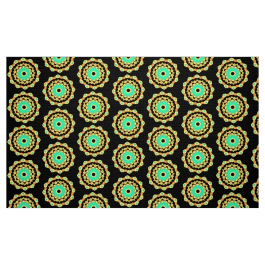Mandala Pattern 110714(2012) Stoff (Fat Quarter (45,7 x 55,9 cm))