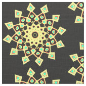 Mandala Pattern 110714(2013) Stoff (Nahaufnahme)