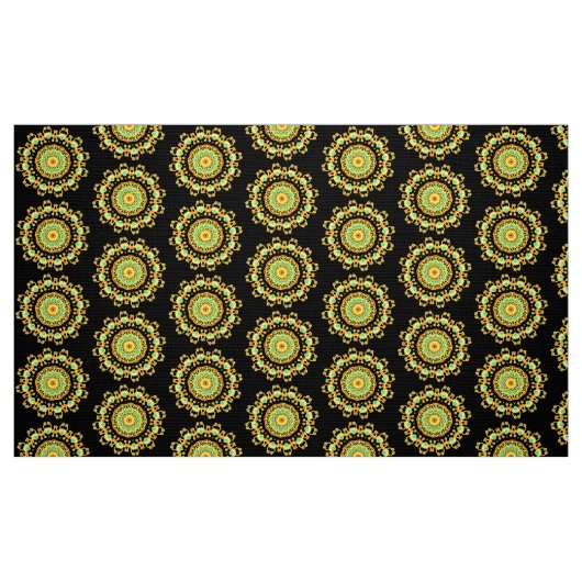 Mandala Pattern 110714(2017) Stoff (Fat Quarter (45,7 x 55,9 cm))