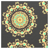 Mandala Pattern 110714(2017) Stoff (Nahaufnahme)
