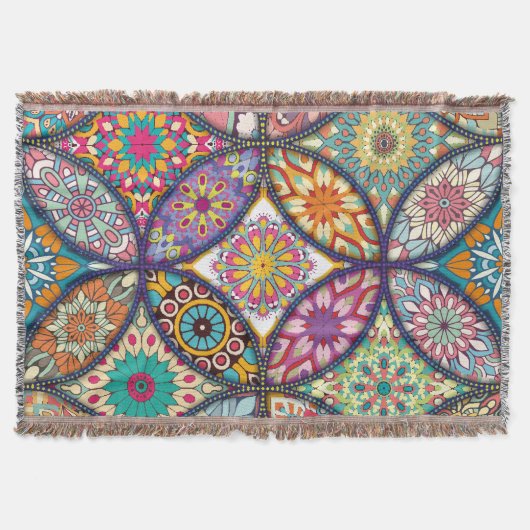 Mandala Pattern - Blanket Decke (Vorderseite)