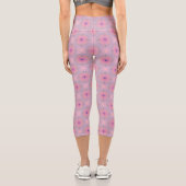 Mandala Pattern Capri Leggings (Rückseite)