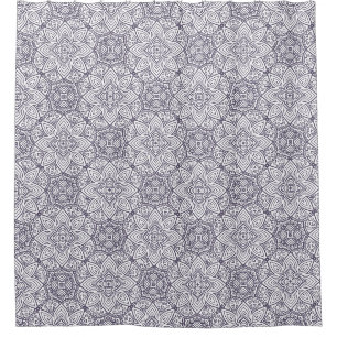 Mandala Pattern Duschvorhang