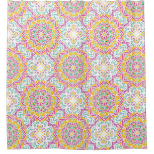 Mandala Pattern Duschvorhang