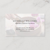 Mandala Pattern | Essenzielle Öle | Aromatherapie Visitenkarte (Rückseite)