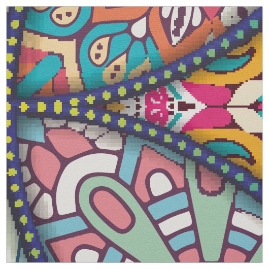 Mandala Pattern - Fabric Stoff (Muster)