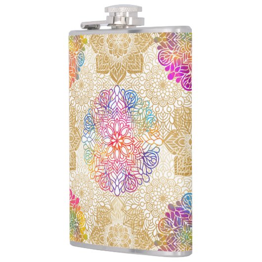 Mandala Pattern Flachmann (Links)