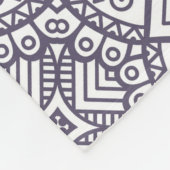 Mandala Pattern Fleecedecke (Ecke)