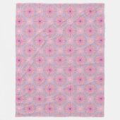 Mandala Pattern Fleecedecke (Vorderseite)