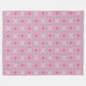 Mandala Pattern Fleecedecke (Vorderseite (Horizontal))