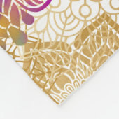 Mandala Pattern Fleecedecke (Ecke)